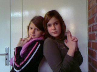 ma sister et moi